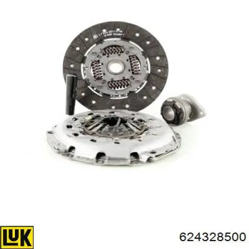 Zestaw sprzęgła (3 części) LUK 624328500 cena, od 346,37 USD