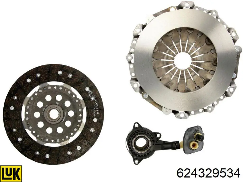 Do koszyka 1698073 Ford Zestaw sprzęgła (3 części)