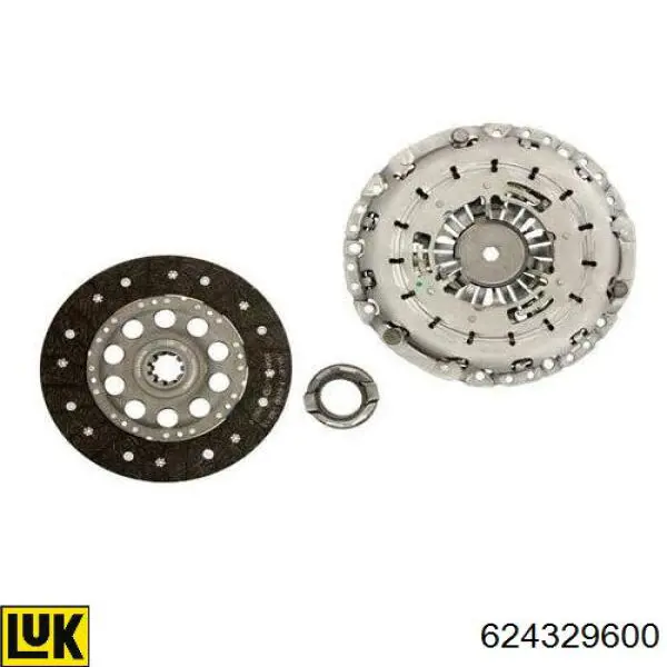 Do koszyka 624329600 LUK Zestaw sprzęgła (3 części)