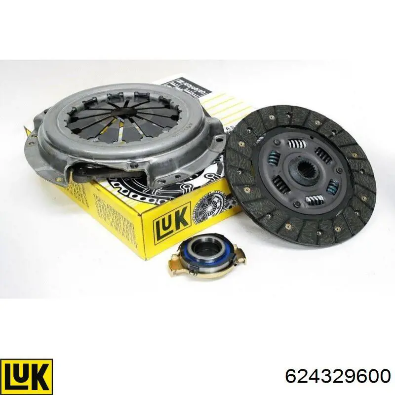 Zestaw sprzęgła (3 części) LUK 624329600