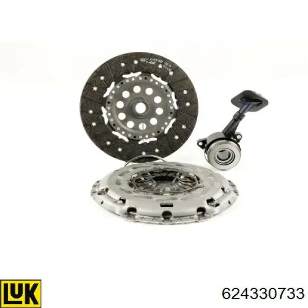 Zestaw sprzęgła (3 części) LUK 624330733 cena, od 471,19 USD