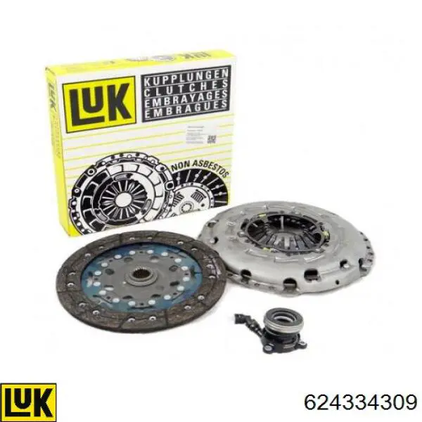 Do koszyka 1388070 Ford Zestaw sprzęgła (3 części)