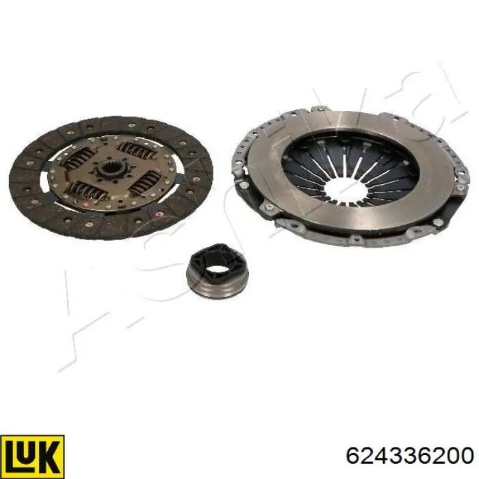 Zestaw sprzęgła (3 części) LUK 624336200 cena, od 149,46 USD