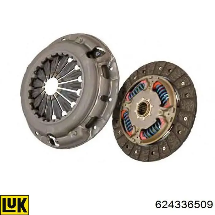 Zestaw sprzęgła (3 części) LUK 624336509 cena, od 209,38 USD