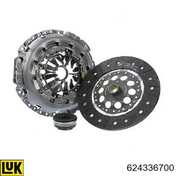 624336700 LUK Zestaw sprzęgła (3 części)