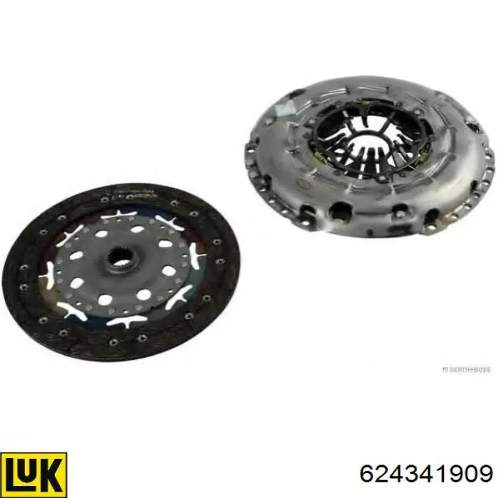 624341909 LUK Zestaw sprzęgła (3 części)