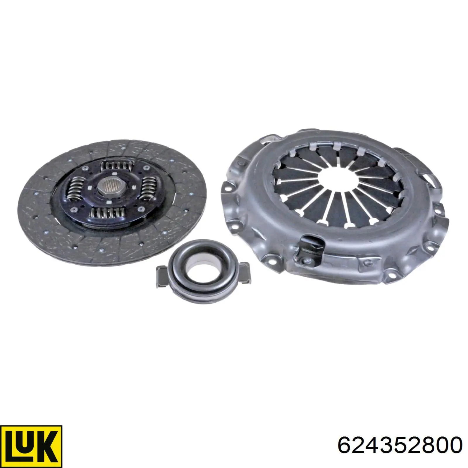 Zestaw sprzęgła (3 części) LUK 624352800 cena, od 188,96 USD