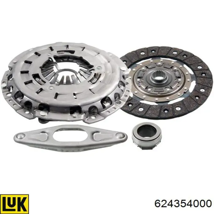 624354000 LUK Zestaw sprzęgła (3 części)