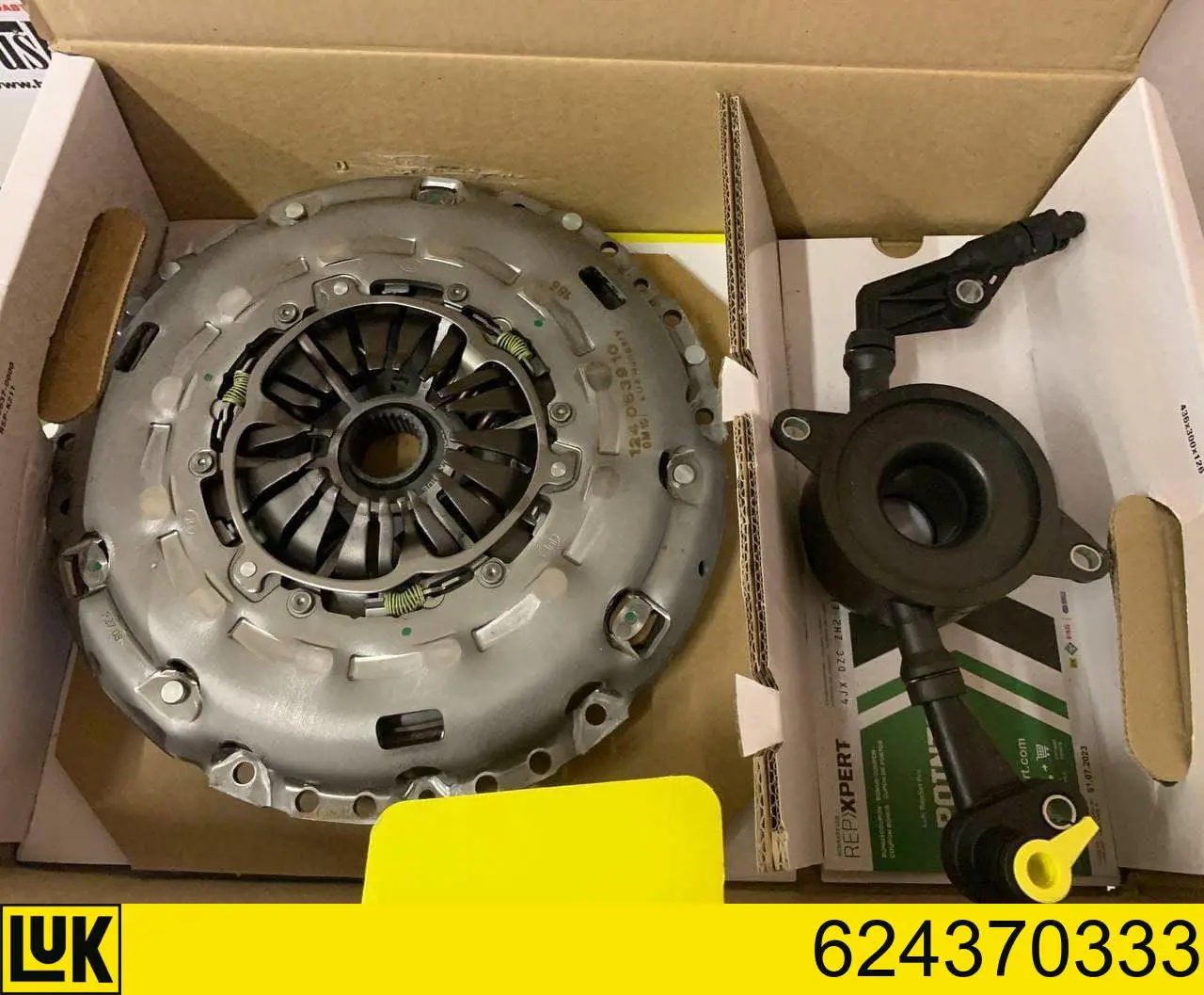 Zestaw sprzęgła (3 części) LUK 624370333 cena, od 271,87 USD