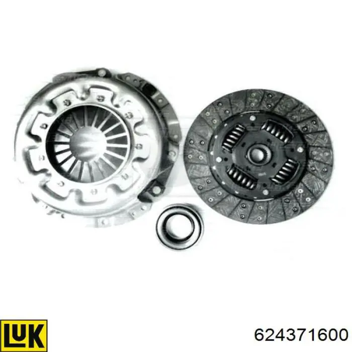 624371600 LUK Zestaw sprzęgła (3 części)