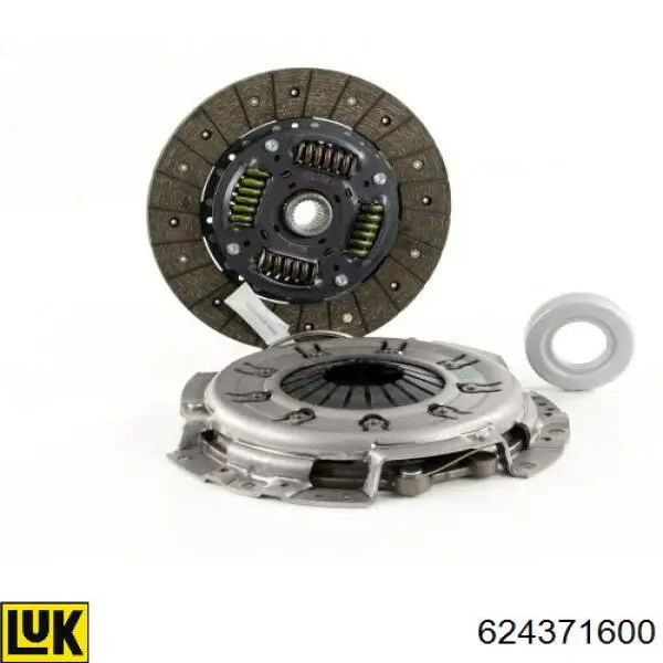 Zestaw sprzęgła (3 części) LUK 624371600 cena, od 196,13 USD