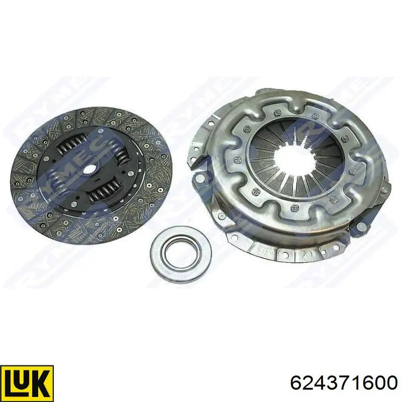 Zestaw sprzęgła (3 części) LUK 624371600