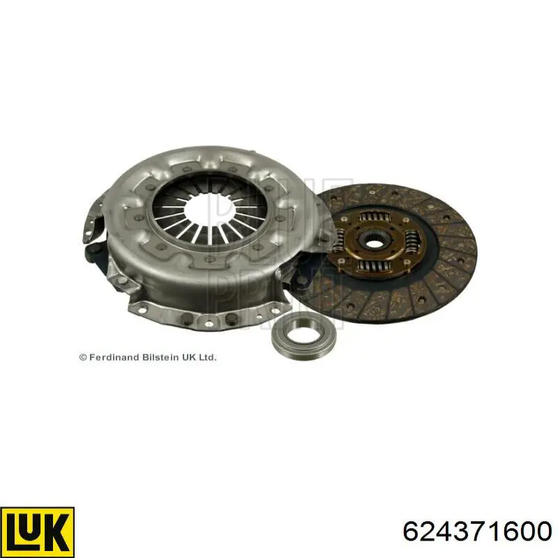 Zestaw sprzęgła (3 części) LUK 624371600 cena, od 196,13 USD