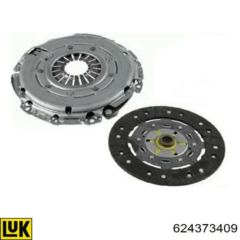 Do koszyka 55209818 Fiat/Alfa/Lancia Zestaw sprzęgła (3 części)