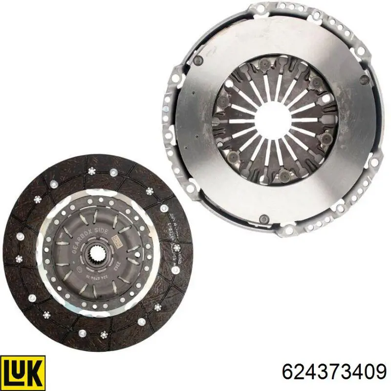 Zestaw sprzęgła (3 części) Fiat/Alfa/Lancia 55209818 cena, od 132,65 USD