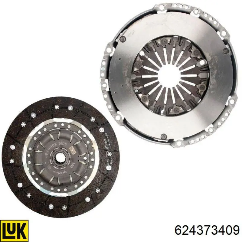 Zestaw sprzęgła (3 części) Fiat/Alfa/Lancia 55209818 cena, od 277,15 USD