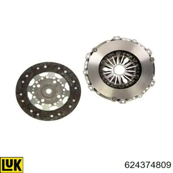 Zestaw sprzęgła (3 części) LUK 624374809 cena, od 238,89 USD