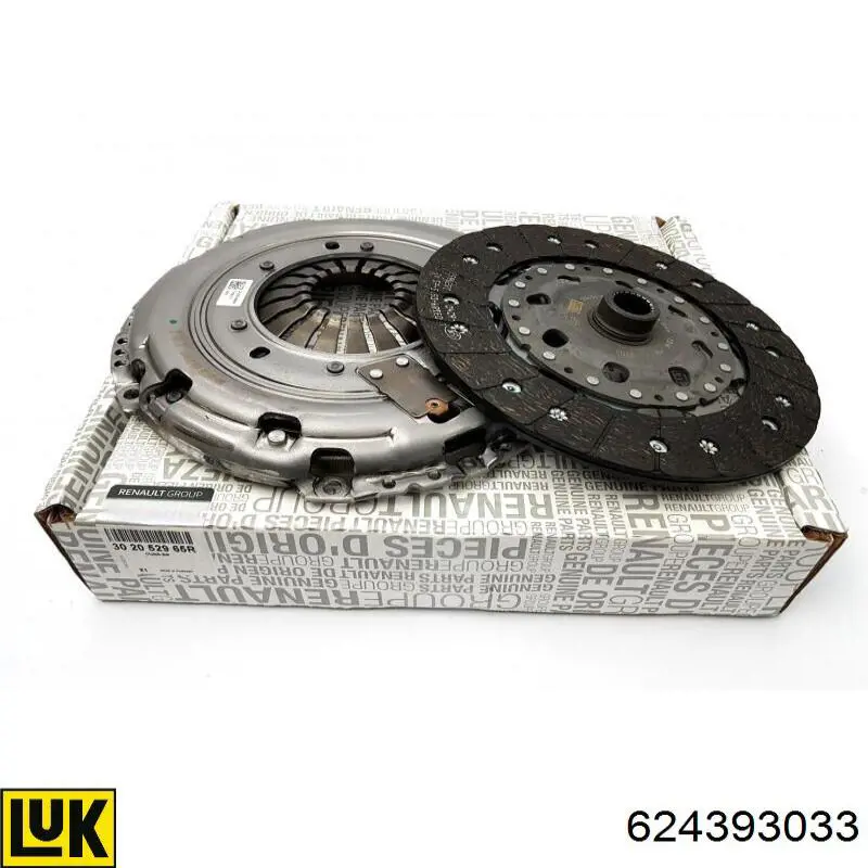 Zestaw sprzęgła (3 części) LUK 624393033 cena, od 397,50 USD