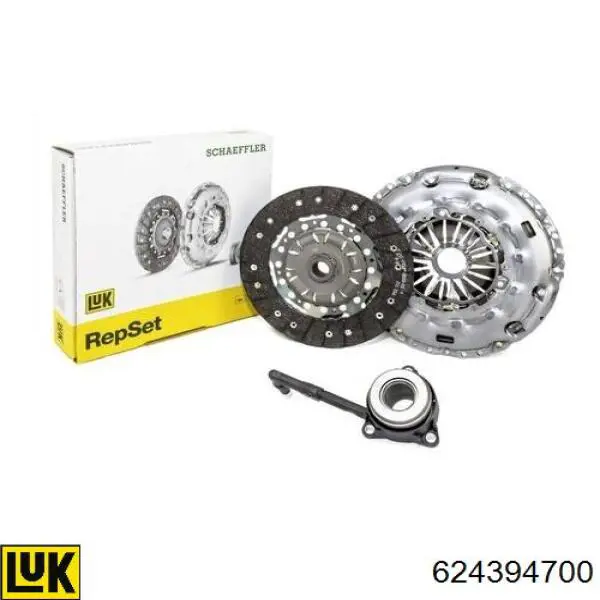 Do koszyka 624394700 LUK Zestaw sprzęgła (3 części)