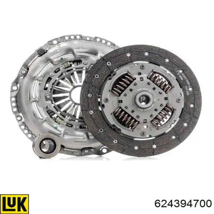 Zestaw sprzęgła (3 części) Citroen C5 AIRCROSS SUV (2018 - 2026) cena, od 194,82 USD