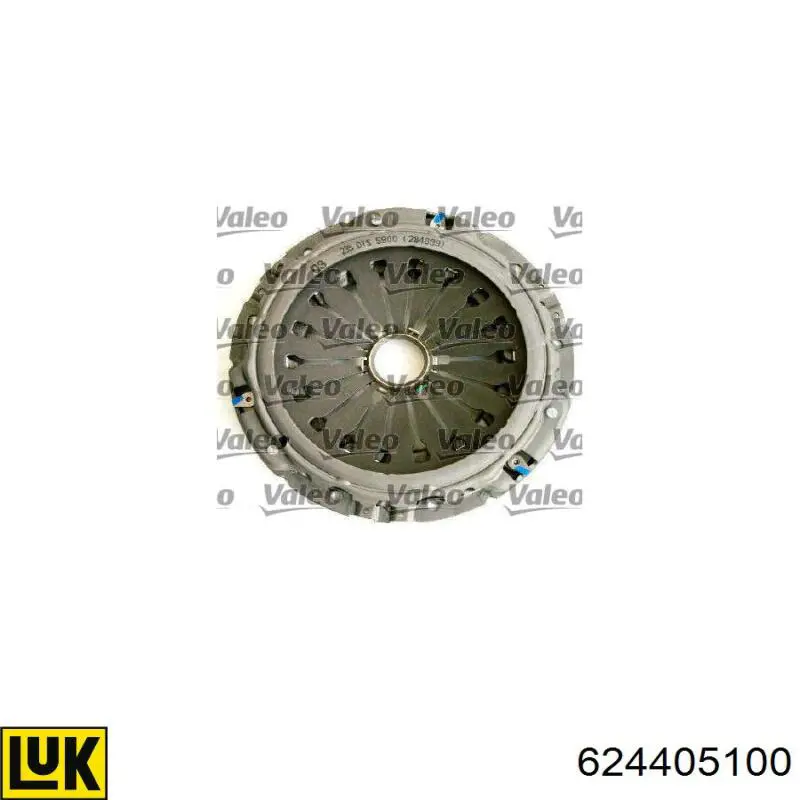 Zestaw sprzęgła (3 części) 71722784 Fiat/Alfa/Lancia