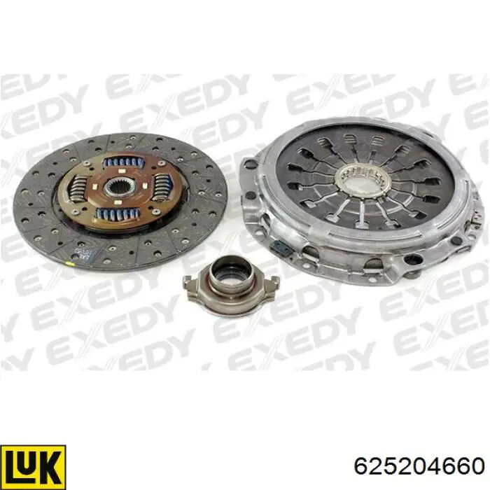 625204660 LUK Zestaw sprzęgła (3 części)