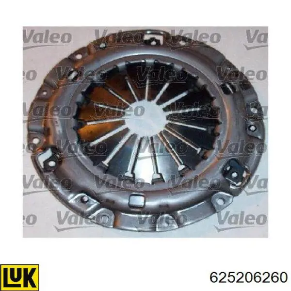 Zestaw sprzęgła (3 części) LUK 625206260 cena, od 209,81 USD