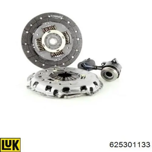Zestaw sprzęgła (3 części) LUK 625301133 cena, od 358,24 USD