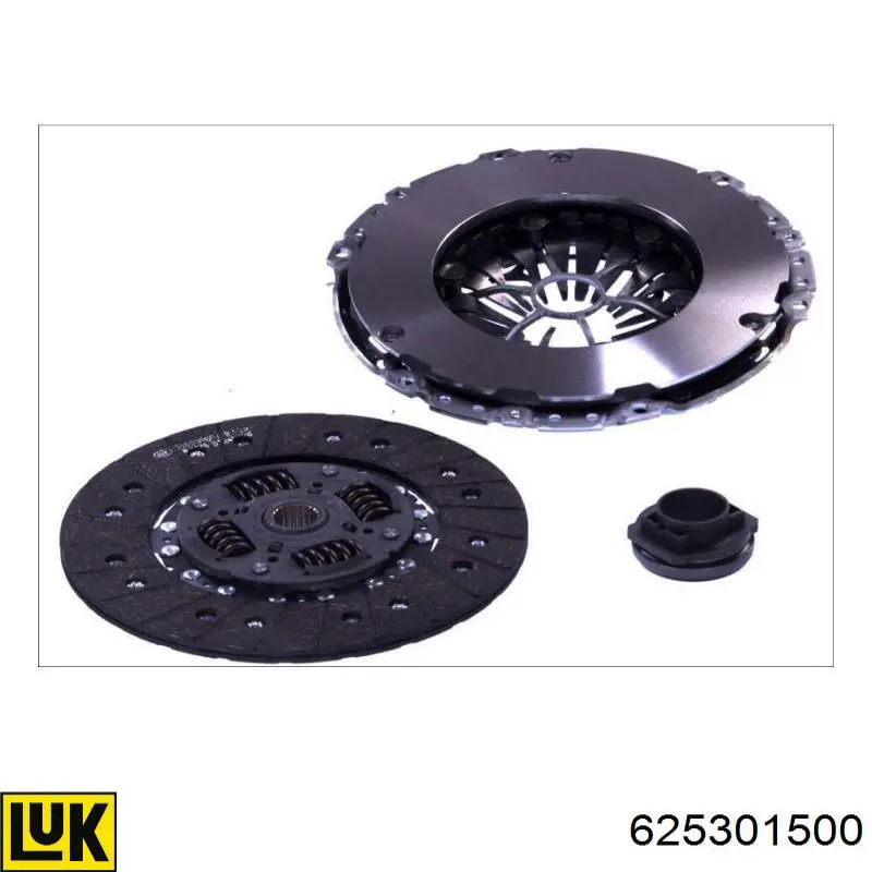 Zestaw sprzęgła (3 części) LUK 625301500 cena, od 230,52 USD
