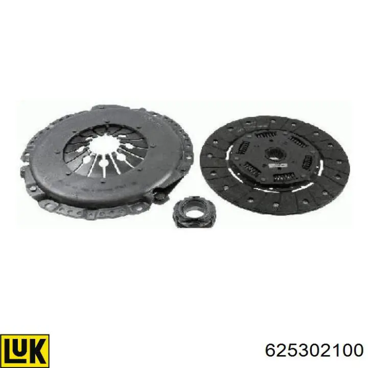 Zestaw sprzęgła (3 części) 625302100 LUK