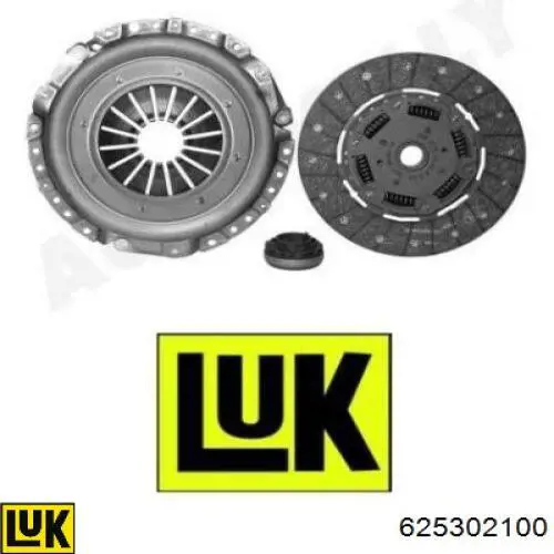 Zestaw sprzęgła (3 części) LUK 625302100