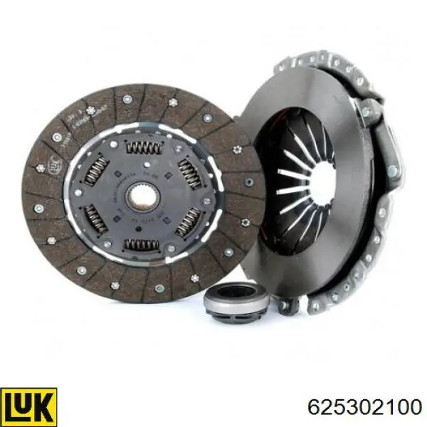 Zestaw sprzęgła (3 części) LUK 625302100 cena, od 175,62 USD