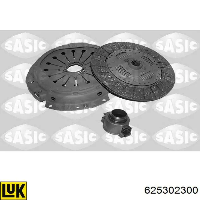 Do koszyka 625302300 LUK Zestaw sprzęgła (3 części)