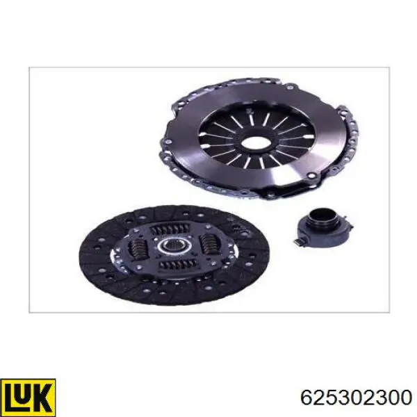 Zestaw sprzęgła (3 części) LUK 625302300 cena, od 203,59 USD