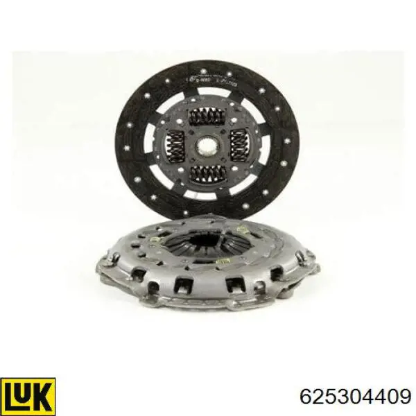 Zestaw sprzęgła (3 części) LUK 625304409 cena, od 256,10 USD