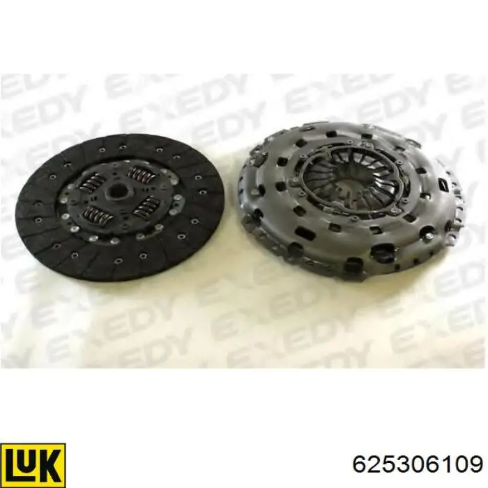 Do koszyka 832138 VALEO Zestaw sprzęgła (3 części)