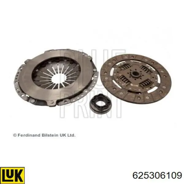 Zestaw sprzęgła (3 części) LUK 625306109 cena, od 280,92 USD