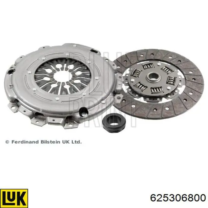 Zestaw sprzęgła (3 części) LUK 625306800 cena, od 299,20 USD