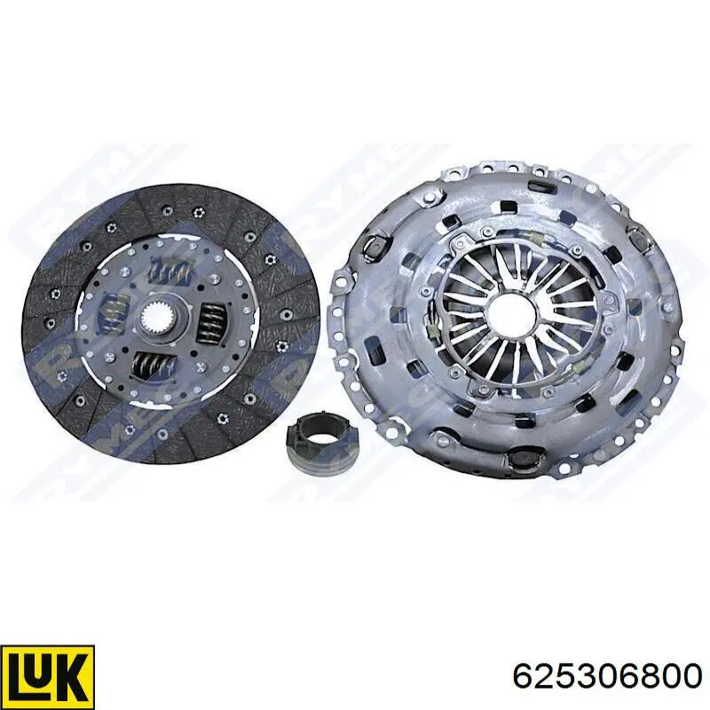 Zestaw sprzęgła (3 części) 625306800 LUK