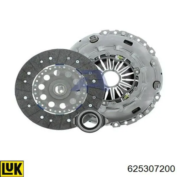 Zestaw sprzęgła (3 części) LUK 625307200 cena, od 444,23 USD