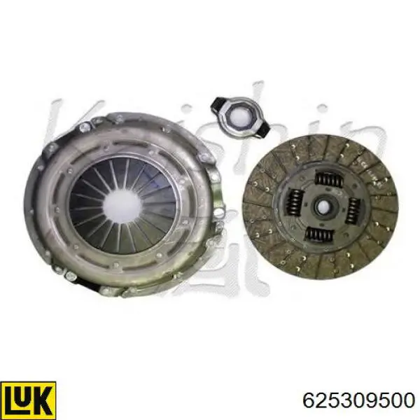 Zestaw sprzęgła (3 części) LUK 625309500 cena, od 206,17 USD