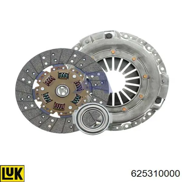 Zestaw sprzęgła (3 części) LUK 625310000 cena, od 206,17 USD