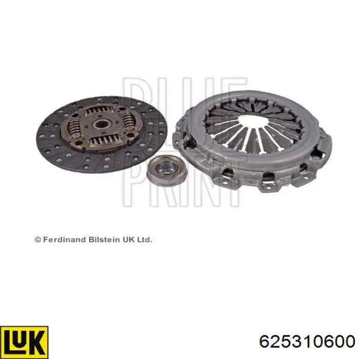 Zestaw sprzęgła (3 części) 625310600 LUK