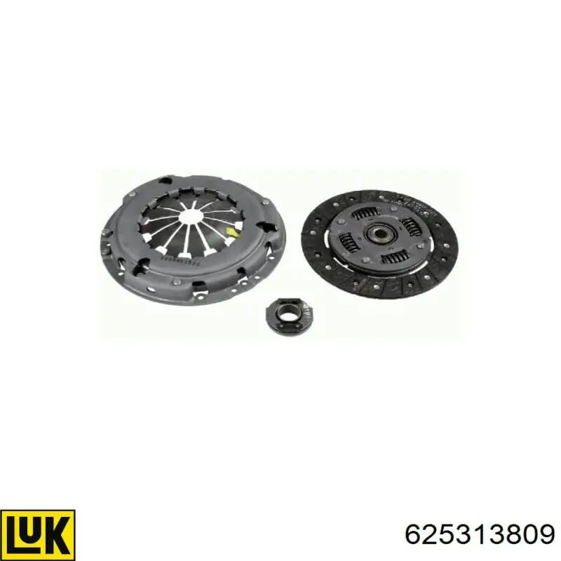 Zestaw sprzęgła (3 części) LUK 625313809 cena, od 215,03 USD