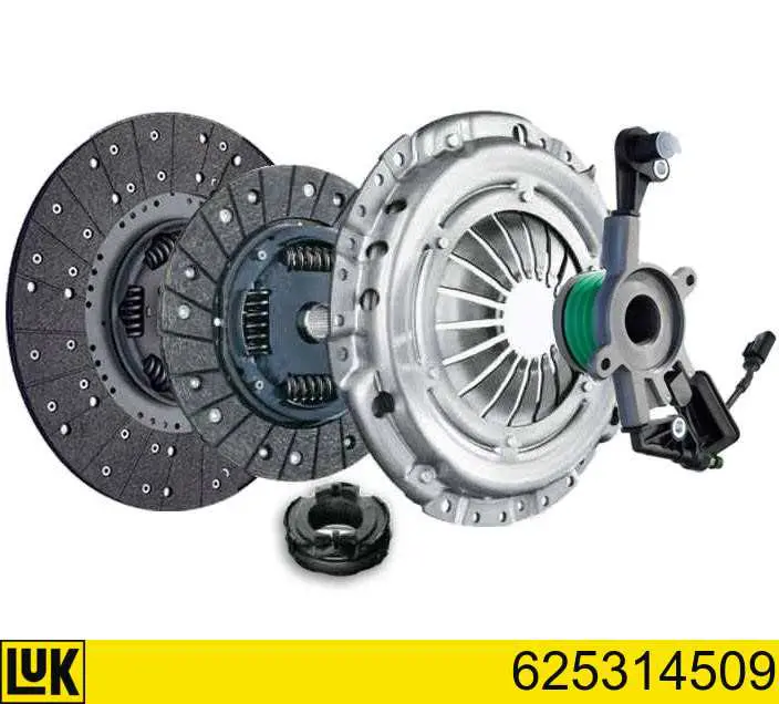 625314509 LUK Zestaw sprzęgła (3 części)