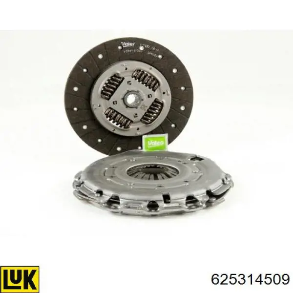 Zestaw sprzęgła (3 części) LUK 625314509 cena, od 370,61 USD
