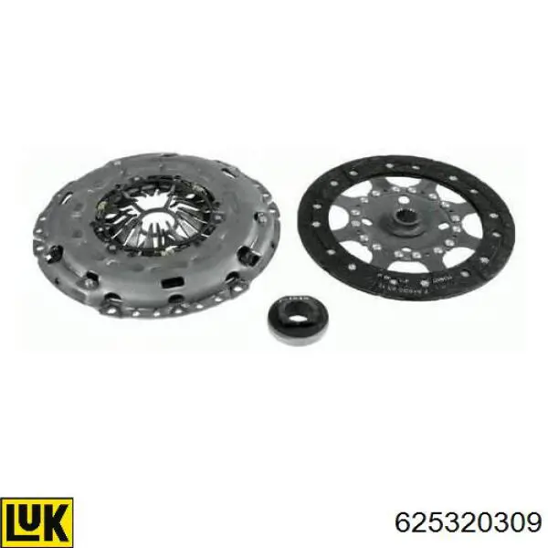Zestaw sprzęgła (3 części) LUK 625320309 cena, od 232,26 USD