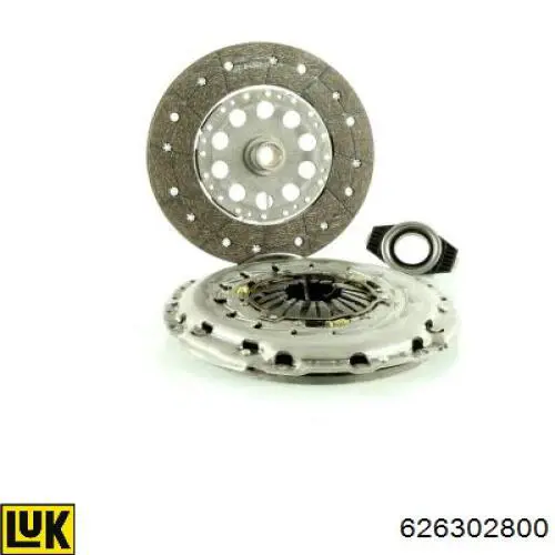 Zestaw sprzęgła (3 części) 626302800 LUK