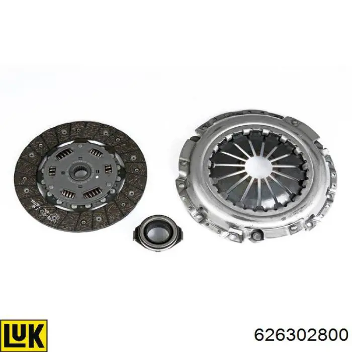 Zestaw sprzęgła (3 części) LUK 626302800