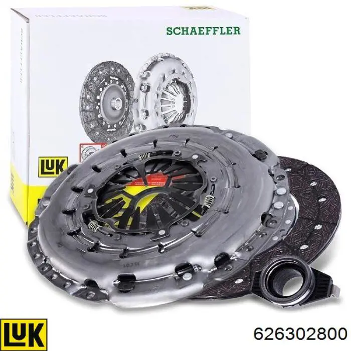 Do koszyka 626302800 LUK Zestaw sprzęgła (3 części)